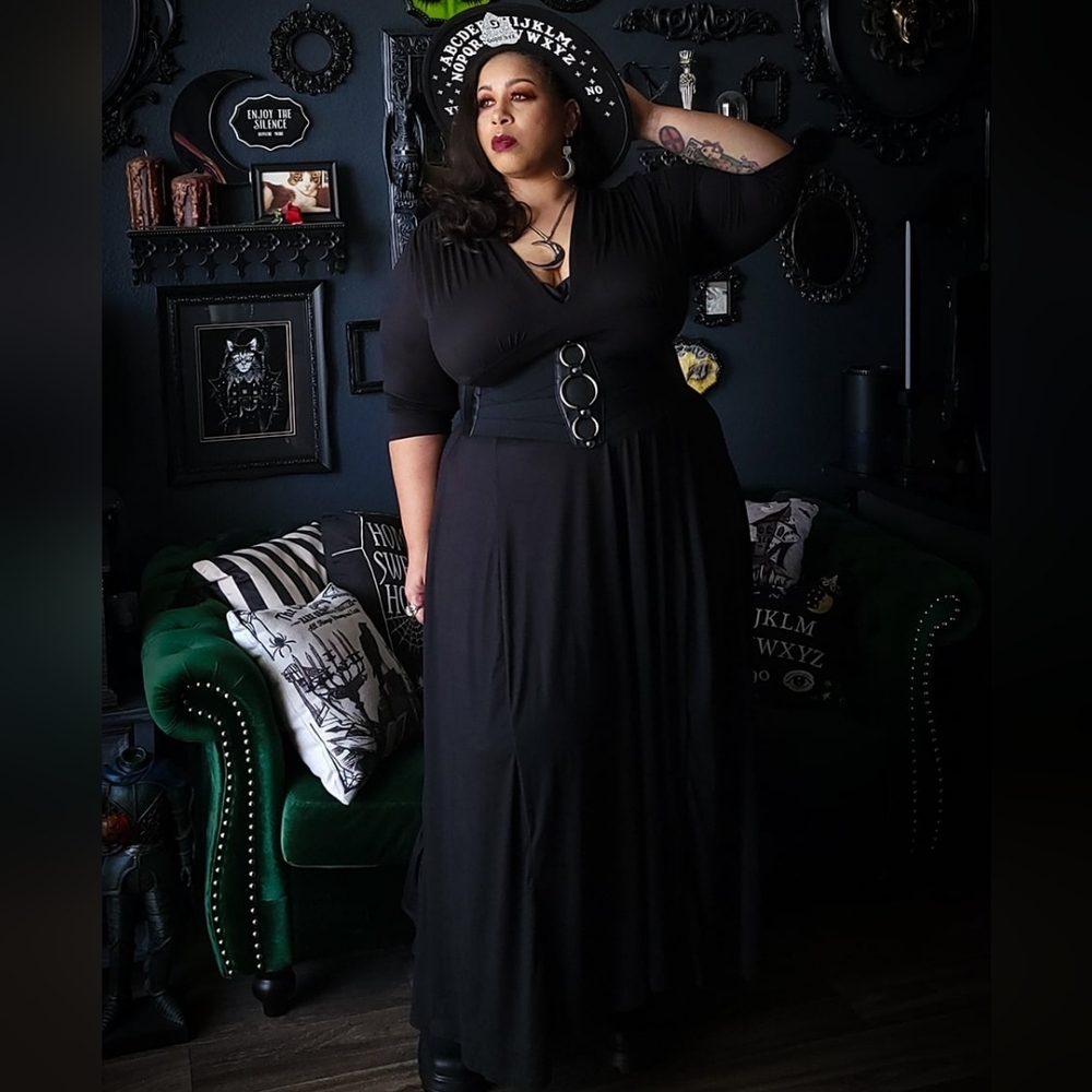 Raquel 3/4 Sleeve Maxi Dress